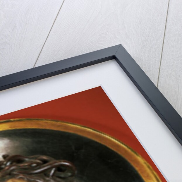 Medusa shield by Arnold Bocklin