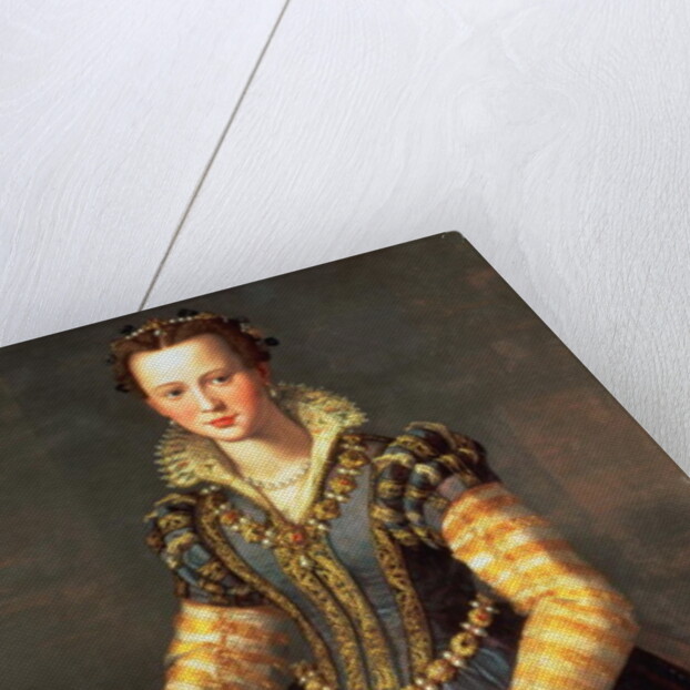 Marie de Medici, wife of Henri IV of France by Alessandro Allori