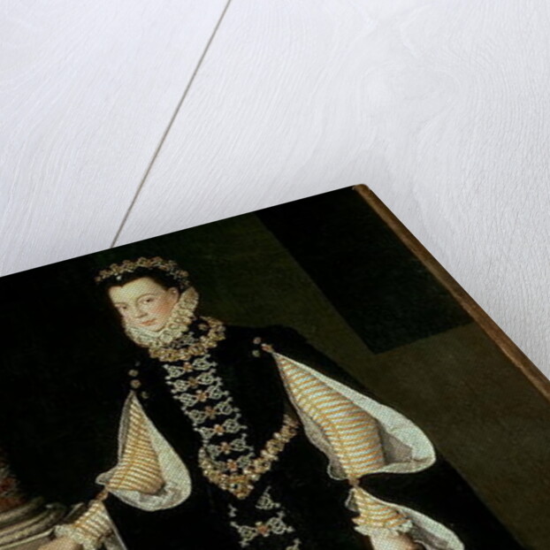 Isabella of Valois, Queen of Spain, wife of King Philip II of Spain, 1565 by Sofonisba Anguissola