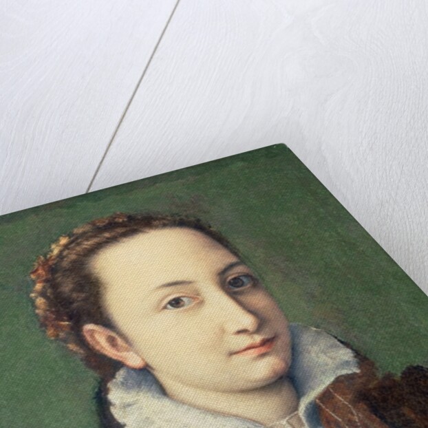 Self portrait, attired as maid-of-honour to the Queen of Spain, 1559 by Sofonisba Anguissola