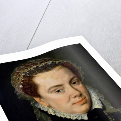 Margaret of Parma, Regent of the Netherlands by Adriaen Thomasz Key