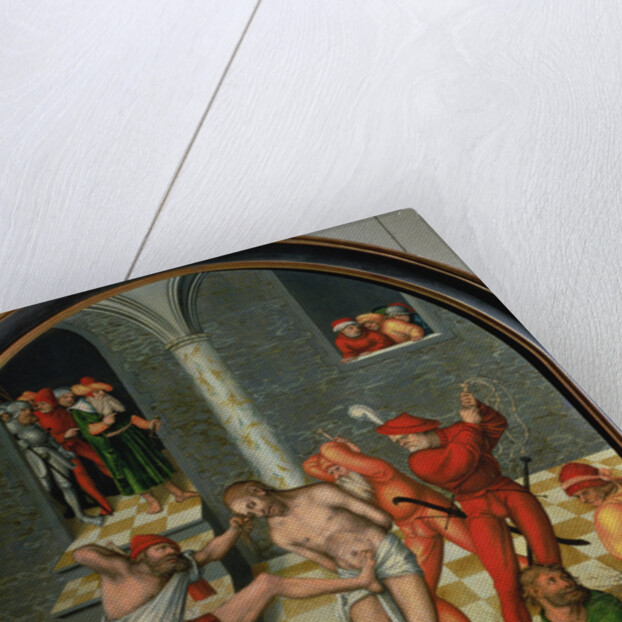 The Flagellation of Christ, 1538 by Lucas the Elder Cranach