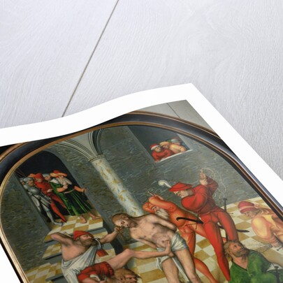 The Flagellation of Christ, 1538 by Lucas the Elder Cranach