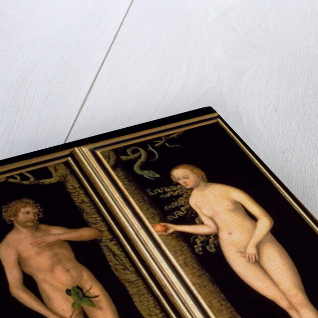 Adam and Eve, 1537 by Lucas the Elder Cranach