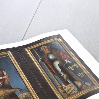 SS. Jerome and Leopold, 1515 by Lucas the Elder Cranach