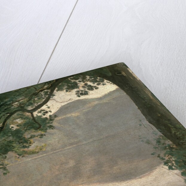 Lake Nemi, Italy 1843 by Jean Baptiste Camille Corot