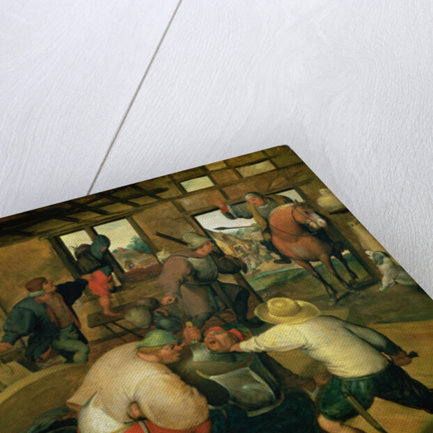 A Fight, c.1565-70 by Maerten van Cleve