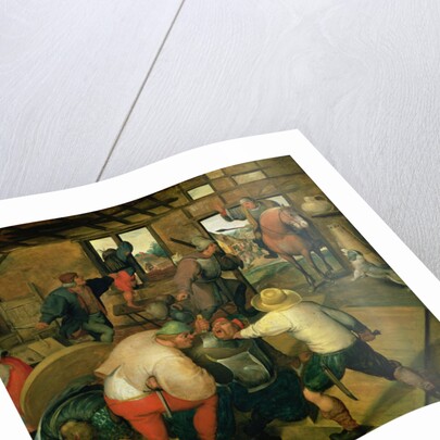 A Fight, c.1565-70 by Maerten van Cleve