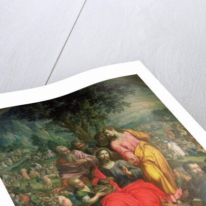 The Feeding of the Five Thousand, c.1590 by Hendrik de Clerck