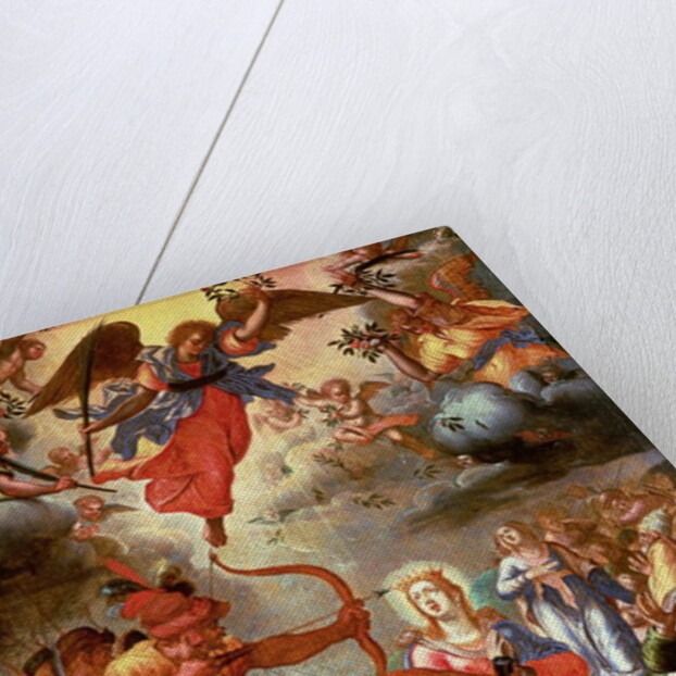 The Martyrdom of St. Ursula, early 17th century by or Wit Peter (c.1548-1628) Witte