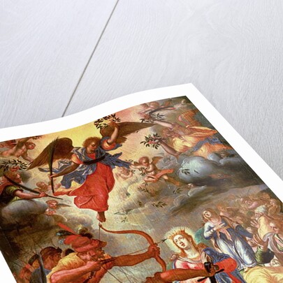 The Martyrdom of St. Ursula, early 17th century by or Wit Peter (c.1548-1628) Witte