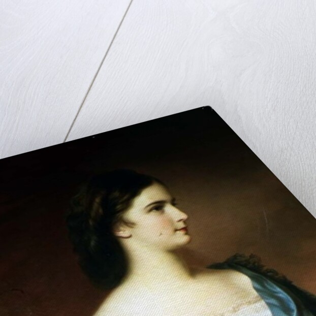 Empress Elizabeth of Bavaria as a young woman by Franz Schrotzberg