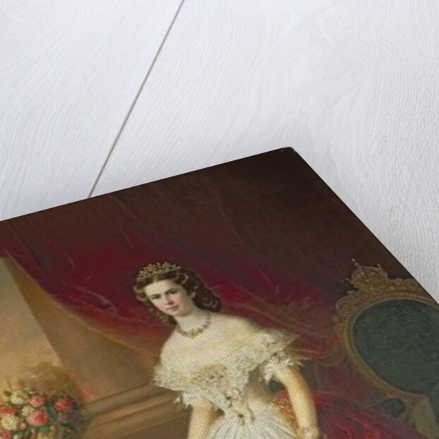 Empress Elizabeth of Bavaria, 1863 by Franz the Younger Russ