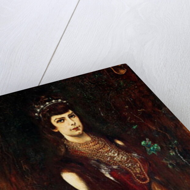 Empress Elizabeth of Austria, 1883 by Anton Romako
