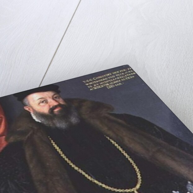 Christoph, Duke of Wurttemberg, son of Ulrich I of Wurttemberg in Spanish costume by Abraham de Hel