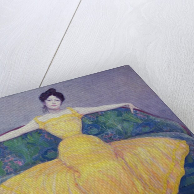 Lady in a Yellow Dress, 1899 by Max Kurzweil