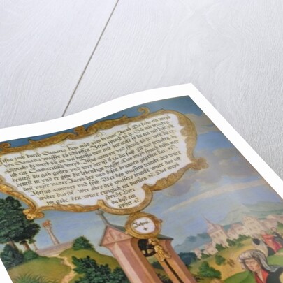 Christ and the Woman from Samaria at Jacob's Well by Matthias Gerung or Gerou