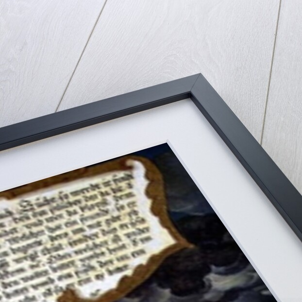 Which of you, when asked by his son for a loaf, will hand him a stone? by Matthias Gerung or Gerou