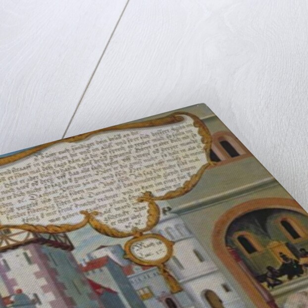 The Realm of Heaven may be compared to a king who resolved to settle accounts with his servants by Matthias Gerung or Gerou