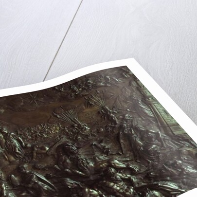 Allegory of the Turkish Siege of 1603, relief plaque by Adriaen de Vries by Anonymous