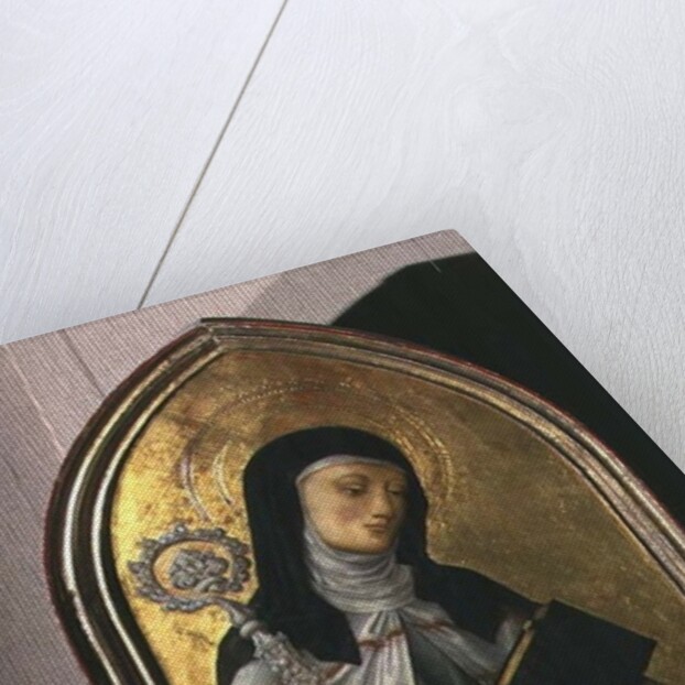 St. Clare, panel from a polyptych removed from the church of St. Francesco in Padua by A. and B. Vivarini