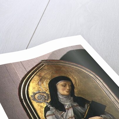 St. Clare, panel from a polyptych removed from the church of St. Francesco in Padua by A. and B. Vivarini