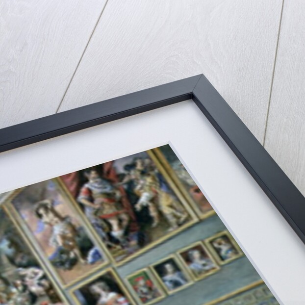 The Library, in use as an office of the Ambraser Gallery in the Lower Belvedere, 1879 by Carl Goebel