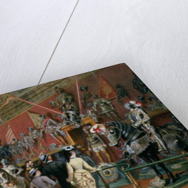 The first Armoury Room of the Ambraser Gallery in the Lower Belvedere, 1875 by Carl Goebel