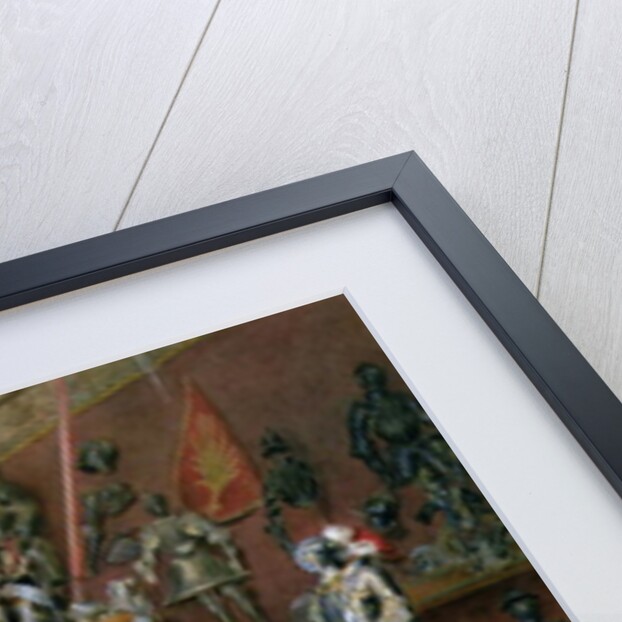 The first Armoury Room of the Ambraser Gallery in the Lower Belvedere, 1875 by Carl Goebel