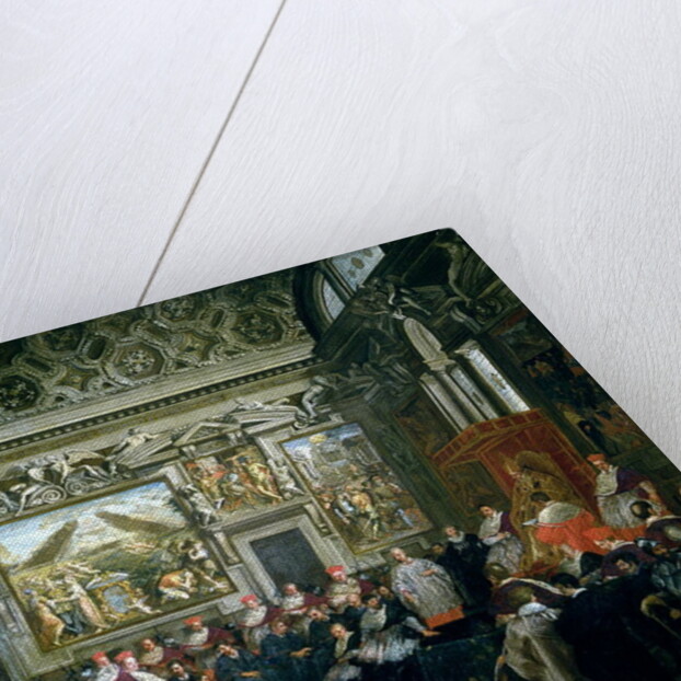 Pope Paul V with an Audience, 1620 by Pietro da Cortona