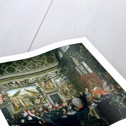 Pope Paul V with an Audience, 1620 by Pietro da Cortona