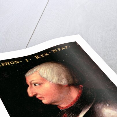 Alfonso V the 'Magnanimous', King of Aragon, c.1450 by Neapolitan School