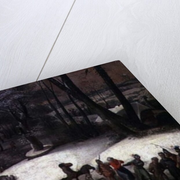 A Military Expedition in Winter, c.1590 by Gillis Mostaert