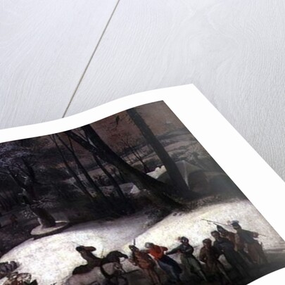 A Military Expedition in Winter, c.1590 by Gillis Mostaert