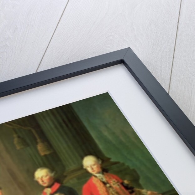 Empress Maria Theresa of Austria with four of her sons; Joseph, Ferdinand, Leopold and Maximilian by Louis Joseph Maurice