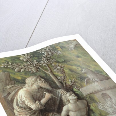 Abraham sacrificing Isaac, c.1490-95 by Andrea Mantegna