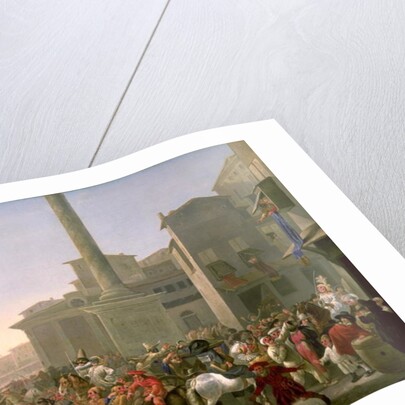 Carnival in Rome, c.1650-51 by Johannes Lingelbach