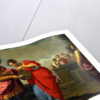 Rebecca and Eliezer at the Well, c.1626-27 by Ottavio Vannini