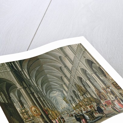 Interior of a Gothic Church, 1596-97 by Paul Vredeman de Vries