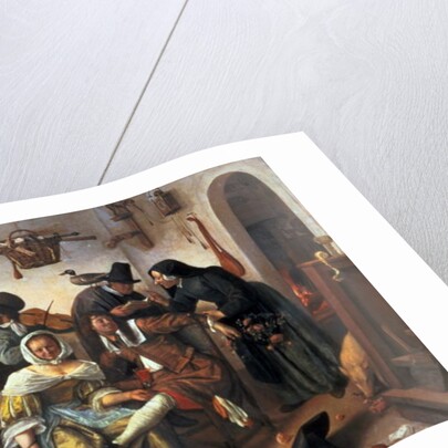 Beware of Luxury, c.1663 by Jan Havicksz. Steen