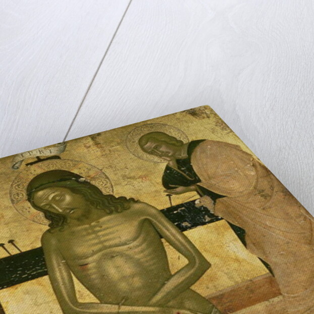 The Agony of Christ with the Virgin and St. John the Baptist c.1489-93 by Nicola Zafuri