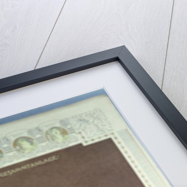 Academy of Fine Arts, Vienna, design for the Hall of Honour by Otto Wagner