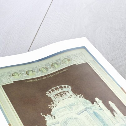 Academy of Fine Arts, Vienna, design for the Hall of Honour by Otto Wagner