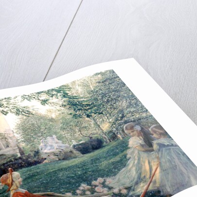 Children Playing, 1933 by Franz von Matsch