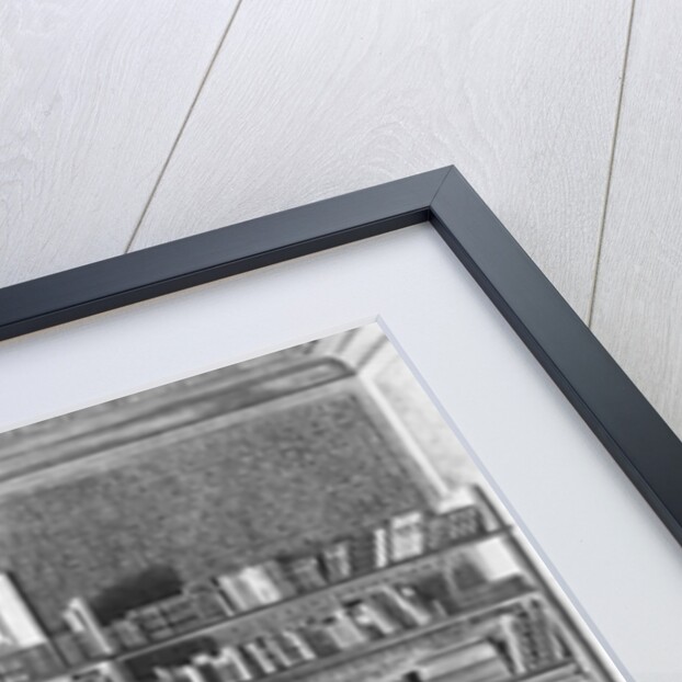 The Study of Johannes Brahms German composer and conductor by Anonymous