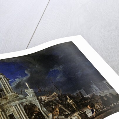 Samson smiting the Philistines, c.1633-34 by Johann Heinrich Schonfeldt