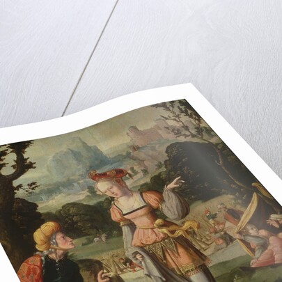 Ruth and Naomi in the field of Boaz, c.1530-40 by Jan van Scorel