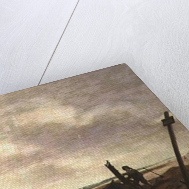 Winter Landscape with a River, 1627 by Salomon van Ruisdael