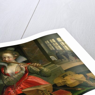 Allegory of Music, c.1600 by Dirk de Quade van Ravesteyn