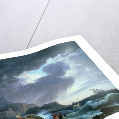 A Seastorm, 1752 by Claude Joseph Vernet